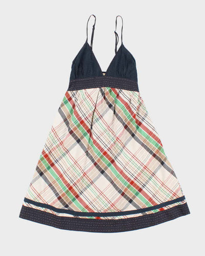 Vintage Y2k 00s Billabong Check Dress - S