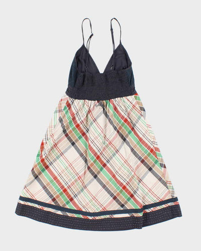 Vintage Y2k 00s Billabong Check Dress - S