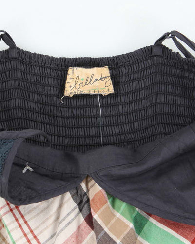 Vintage Y2k 00s Billabong Check Dress - S