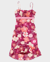 Vintage 90s Pelican Cove Floral Dress - S
