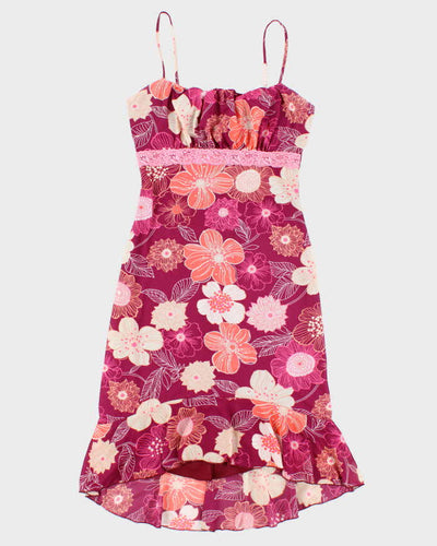 Vintage 90s Pelican Cove Floral Dress - S