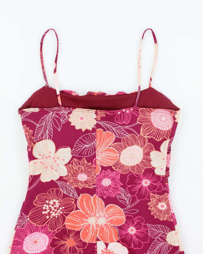 Vintage 90s Pelican Cove Floral Dress - S