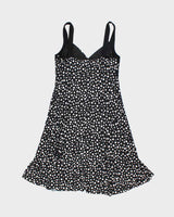 Vintage 90s Jessica Polka Dot Dress - S