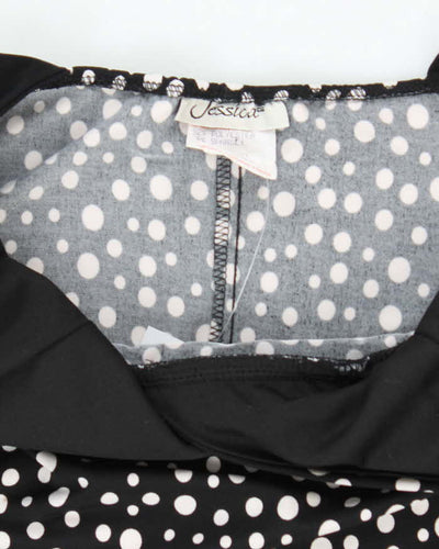 Vintage 90s Jessica Polka Dot Dress - S