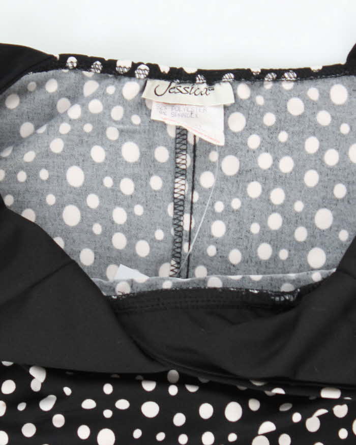 Vintage 90s Jessica Polka Dot Dress - S