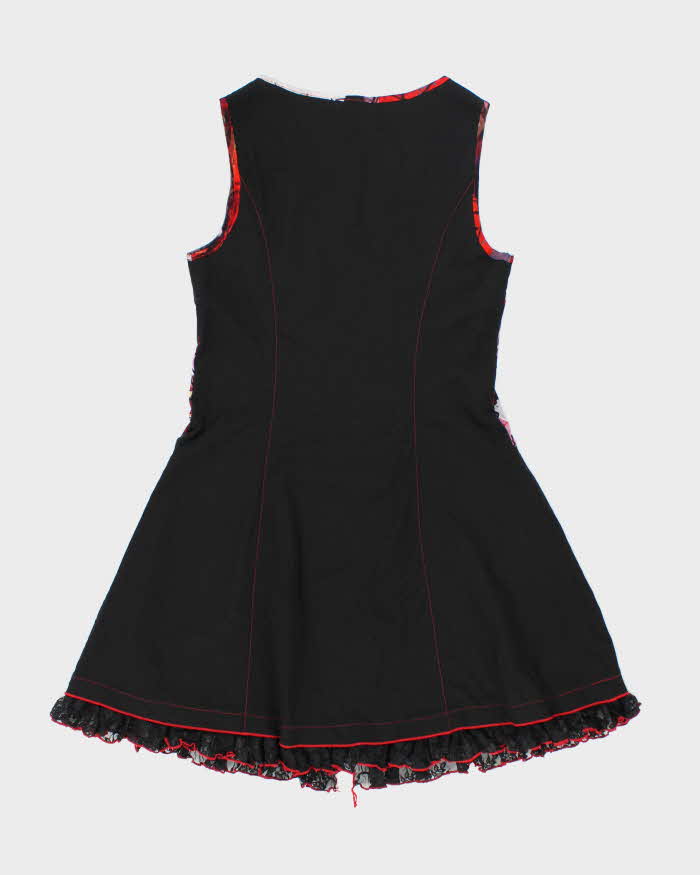 Vintage Y2k 00s miss Nikky Double Zip Dress - M
