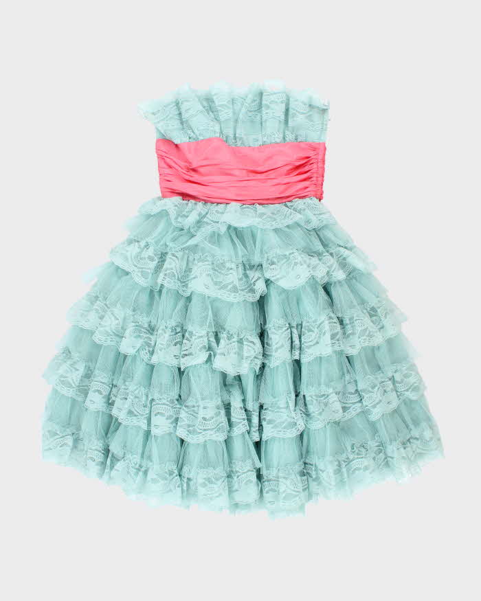 Vintage Y2k 00s Betsey Johnson Lace Dress - S