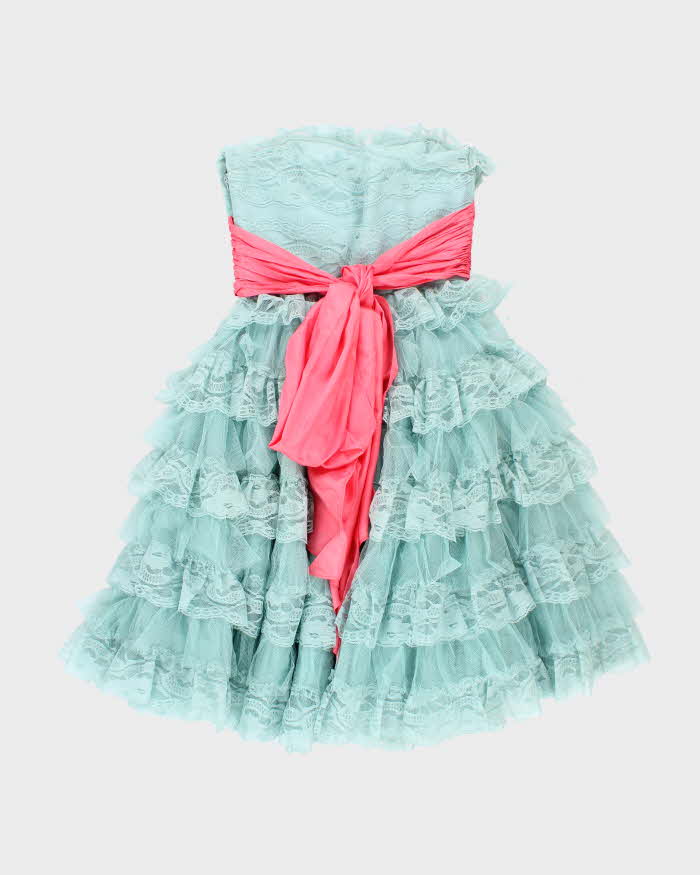 Vintage Y2k 00s Betsey Johnson Lace Dress - S