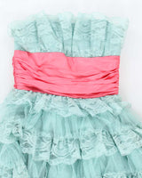 Vintage Y2k 00s Betsey Johnson Lace Dress - S