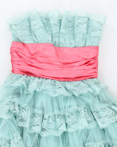 Vintage Y2k 00s Betsey Johnson Lace Dress - S