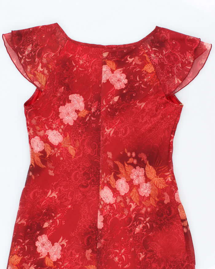 Vintage 90s Smart Set Floral Dress - M