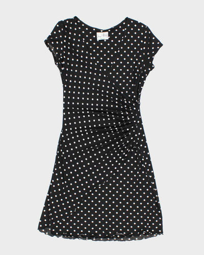Vintage Y2k 00s Joseph Ribkoff Polka Dot Dress - L