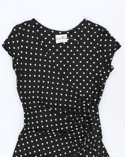 Vintage Y2k 00s Joseph Ribkoff Polka Dot Dress - L