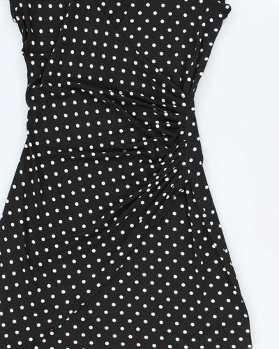 Vintage Y2k 00s Joseph Ribkoff Polka Dot Dress - L