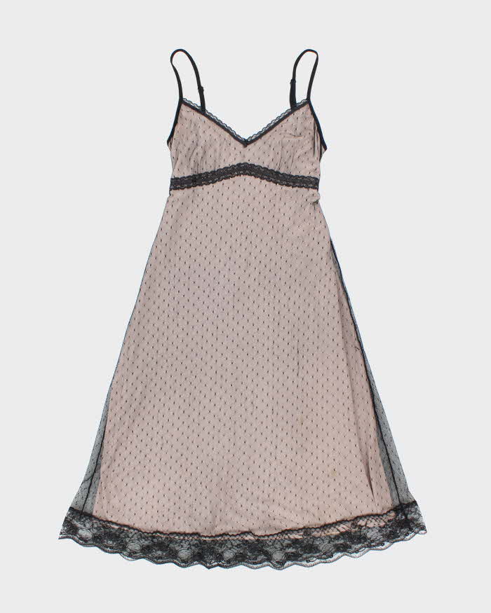 Vintage Y2k 00s Lace Dress - XS