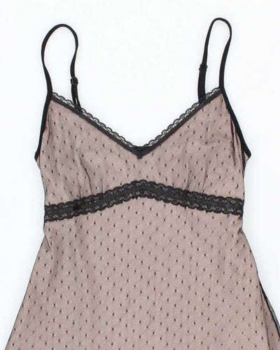 Vintage Y2k 00s Lace Dress - XS