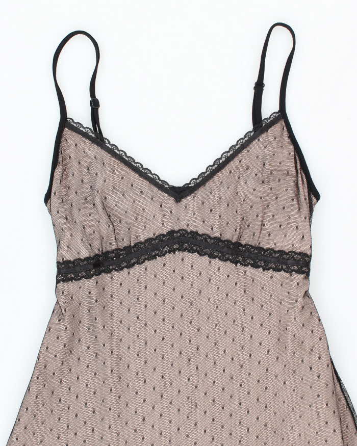 Vintage Y2k 00s Lace Dress - XS