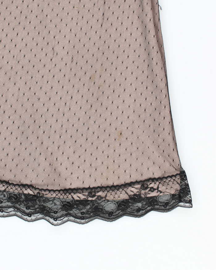 Vintage Y2k 00s Lace Dress - XS
