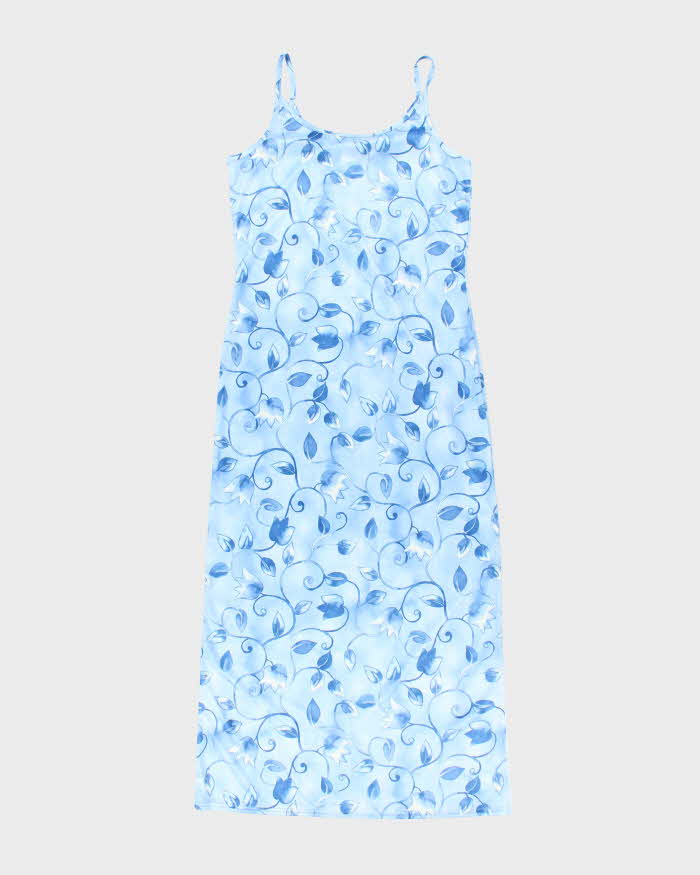 Vintage 90s M Collection Floral Dress - M