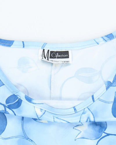 Vintage 90s M Collection Floral Dress - M