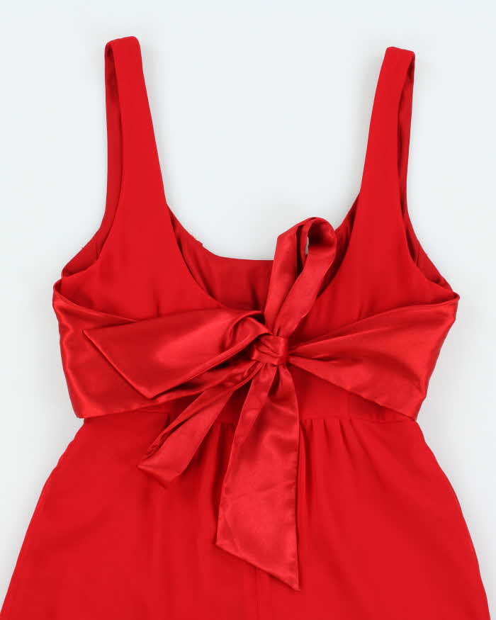 Y2K Guess Jeans Red Party Mini Dress - S