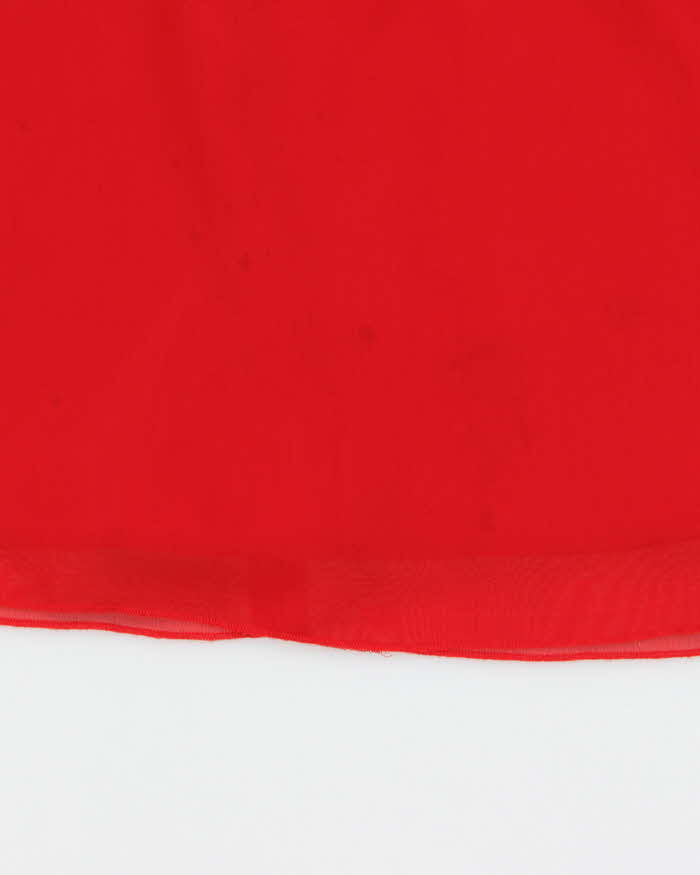 Y2K Guess Jeans Red Party Mini Dress - S