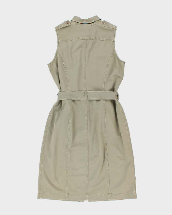 Vintage Y2K Ralph Lauren Belted Safari Dress - L