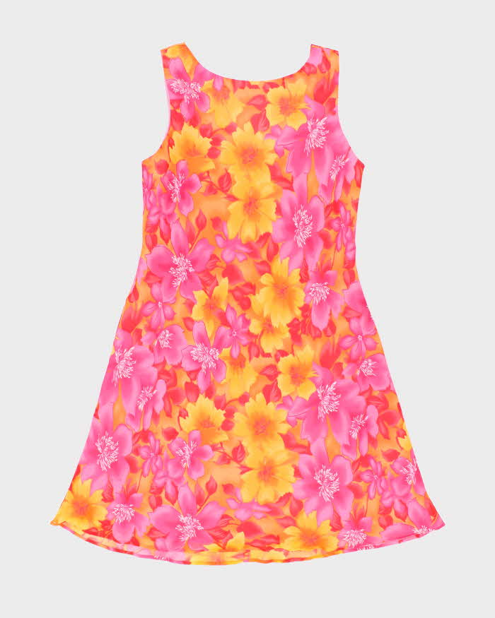 Vintage 90s Laura Floral Dress - L
