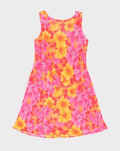 Vintage 90s Laura Floral Dress - L