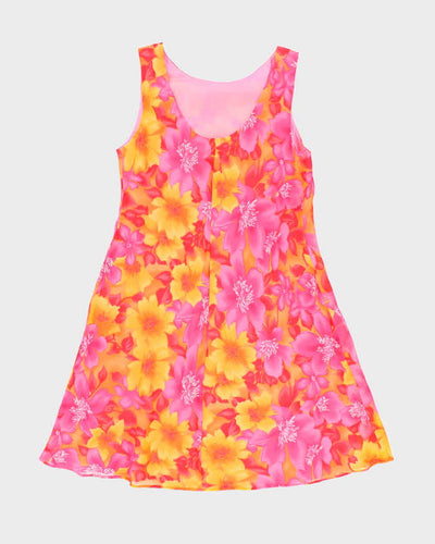 Vintage 90s Laura Floral Dress - L