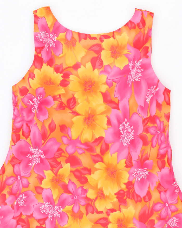 Vintage 90s Laura Floral Dress - L