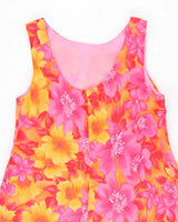 Vintage 90s Laura Floral Dress - L