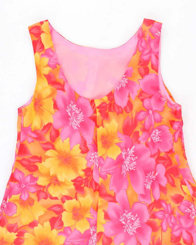Vintage 90s Laura Floral Dress - L