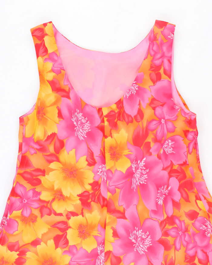 Vintage 90s Laura Floral Dress - L