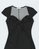 Vintage 00s Ricki's Polka Dot Dress - S
