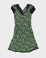 Vintage Anna Sui Silk Dress - S