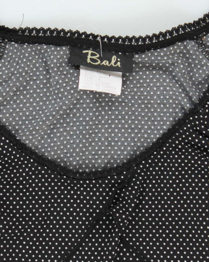 Vintage 00s Bali Polka Dot Dress - M