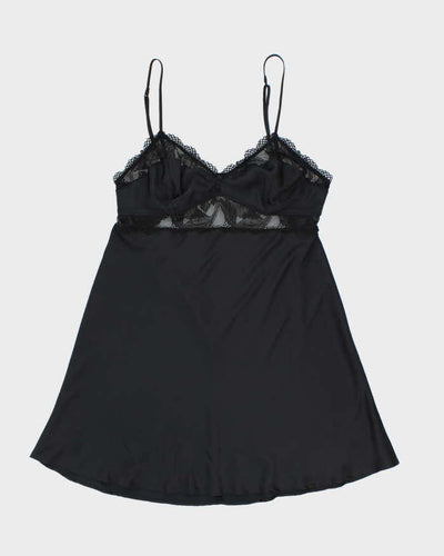 Vintage Y2k 00s  La Vie En Rose Satin Slip Dress - M