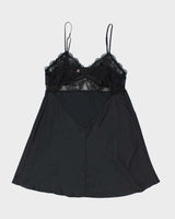 Vintage Y2k 00s  La Vie En Rose Satin Slip Dress - M