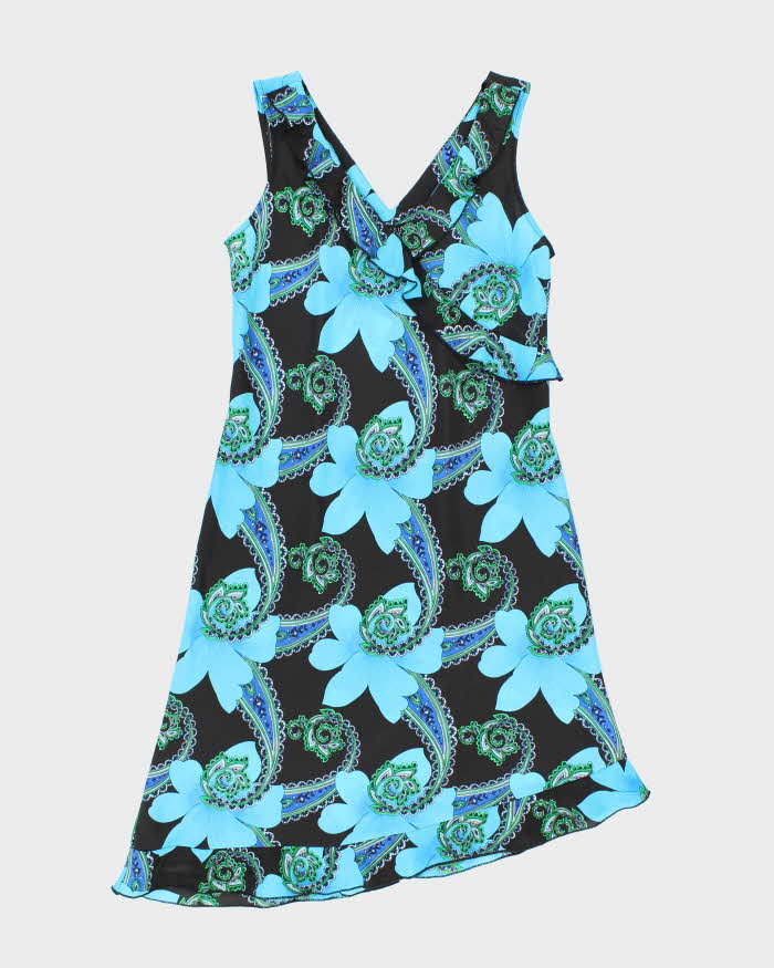 Vintage 90s 00s Jessica Floral Dress- M