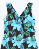 Vintage 90s 00s Jessica Floral Dress- M