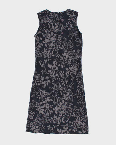 Vintage 90s Jones & Co Silk Floral Dress - M