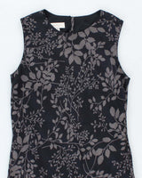 Vintage 90s Jones &amp; Co Silk Floral Dress - M