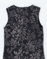 Vintage 90s Jones &amp; Co Silk Floral Dress - M