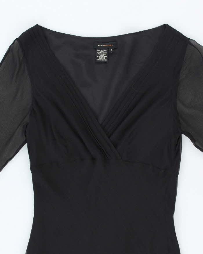 Vintage BCBG Max Azria Silk Dress - S