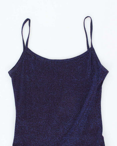 Vintage 90s Antoine Sparkly Dress - S