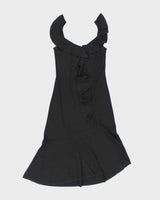 Vintage 90s Heart Soul Ruffle Dress - XS