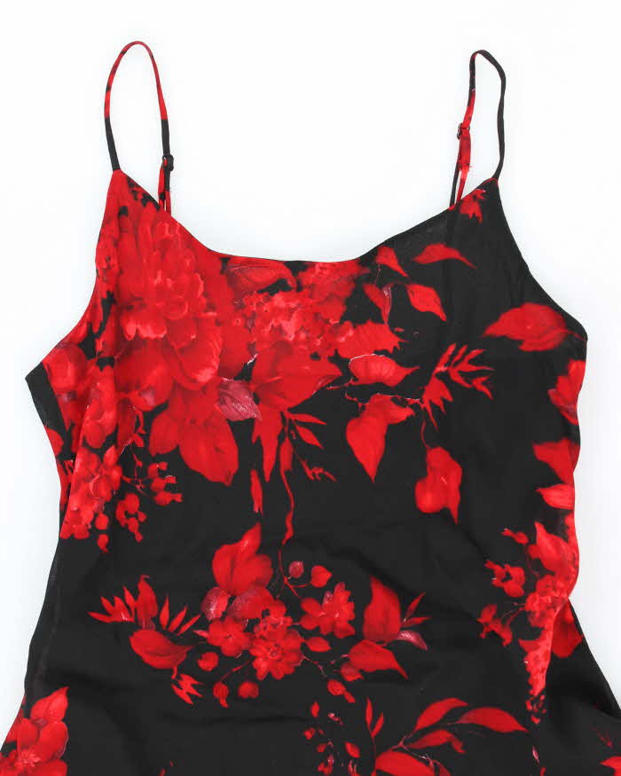 Vintage 90s Lily Tired Floral Dress - S