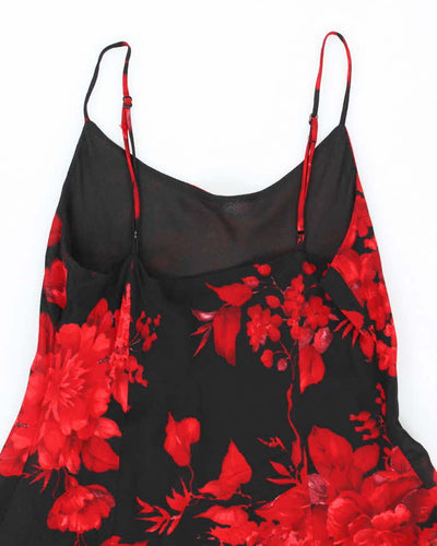 Vintage 90s Lily Tired Floral Dress - S