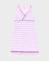 Vintage Y2k 00s Any-all Stripe Dress - S